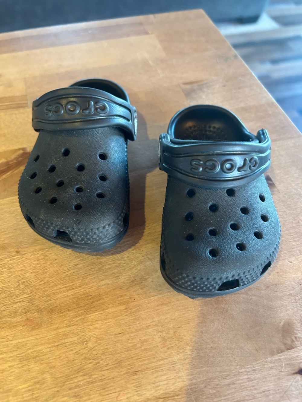 CROCS Toddler Classic Clog in Black